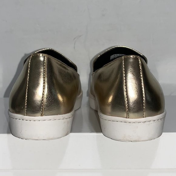 Aldo Trezzo Pointy Toe Sneaker Gold Patent - Picture 4 of 6